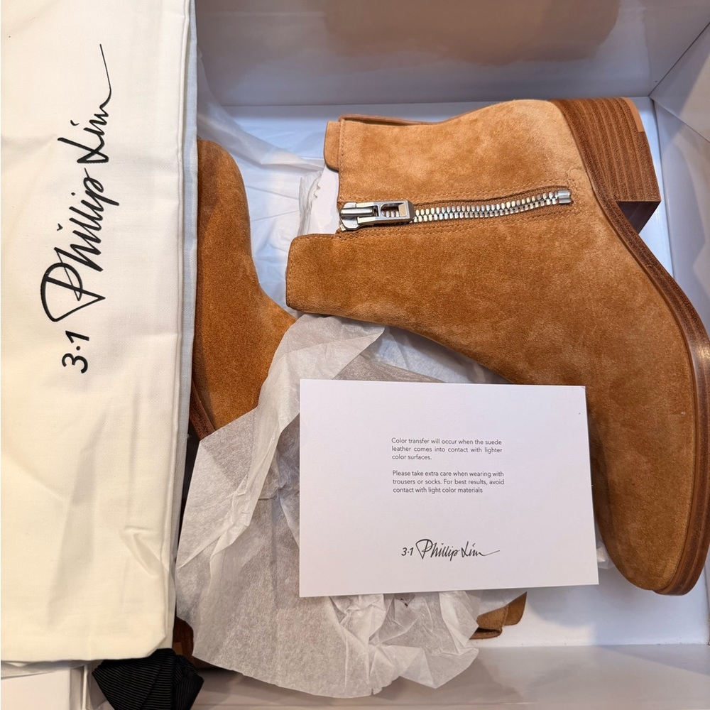 3.1 Phillip Lim Beige Ankle Boots